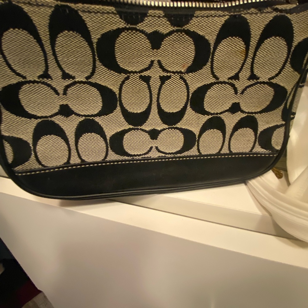 Coach C letter bag